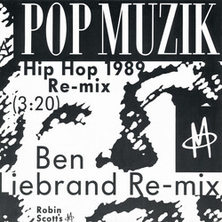 M (2) Pop Muzik (Hip Hop 1989 Re-mix) USED VINYL 7INCH 45 RPM STEREO