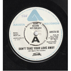 Slik Don't Take Your Love Away / This Side Up USED VINYL 7INCH 45 RPM PROMO