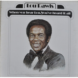 Lou Rawls When You Hear Lou, You've Heard It All Vinyl LP USED
