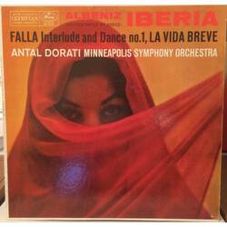 Minneapolis Symphony Orchestra / Antal Dorati Albéniz: Iberia / Falla: Interlude And Dance No. 1 From "La Vide Breve" Vinyl LP USED