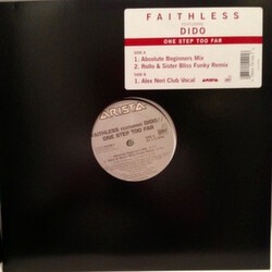Faithless One Step Too Far VINYL 12" USED