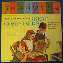 Various Walt Disney Presents The Great Composers Vinyl LP USED