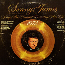 Sonny James Sings The Greatest Country Hits Of 1972 Vinyl LP USED
