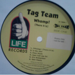 Tag Team Whoomp! (There It Is) Vinyl LP USED