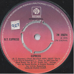 B.T. Express Express USED VINYL 7INCH 45 RPM SINGLE