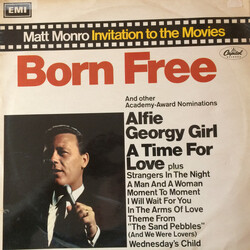Matt Monro Born Free (Invitation To The Movies) Vinyl LP USED