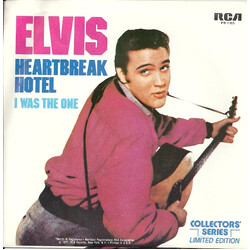 Elvis Presley Heartbreak Hotel / I Was The One USED VINYL 7INCH 45 RPM SINGLE LIMITED EDITION REISSUE STYRENE MONO