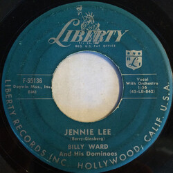 Billy Ward And His Dominoes Jennie Lee / Music, Maestro, Please! USED VINYL 7INCH 45 RPM SINGLE