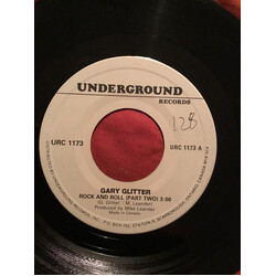 Gary Glitter Rock And Roll (Part Two) USED VINYL 7INCH 45 RPM SINGLE REISSUE