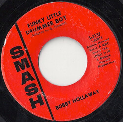Bobby Hollaway Funky Little Drummer Boy / Cornbread, Hog Maw And Chitterlin's USED VINYL 7INCH 45 RPM STYRENE