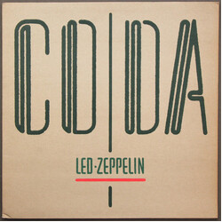Led Zeppelin Coda Vinyl LP USED