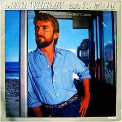 Keith Whitley L.A. To Miami Vinyl LP USED