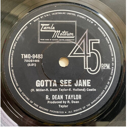 R. Dean Taylor Gotta See Jane USED VINYL 7INCH 45 RPM SINGLE