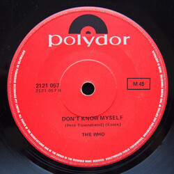 The Who Won't Get Fooled Again USED VINYL 7INCH 45 RPM SINGLE