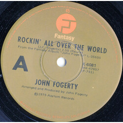 John Fogerty Rockin' All Over The World USED VINYL 7INCH 45 RPM SINGLE