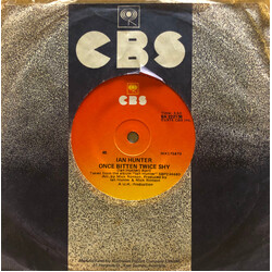 Ian Hunter Once Bitten Twice Shy USED VINYL 7INCH 45 RPM SINGLE REPRESS