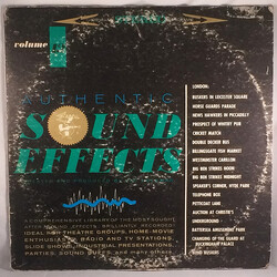Jac Holzman Authentic Sound Effects Volume 13 - London Vinyl LP USED