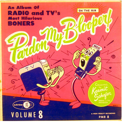 Kermit Schafer Pardon My Blooper! Volume 8 Vinyl LP USED
