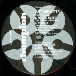 Just Add Water Mystic Sister USED VINYL 12INCH PROMO