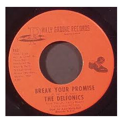 The Delfonics Break Your Promise / Alfie USED VINYL 7INCH 45 RPM