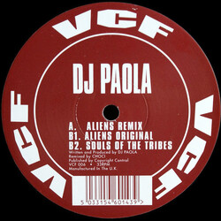 DJ Paola Aliens USED VINYL 12INCH
