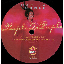 Marisa Turner People 2 People USED VINYL 12INCH