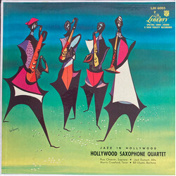 Hollywood Saxophone Quartet Jazz In Hollywood Vinyl LP USED