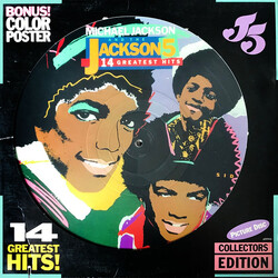 Michael Jackson / The Jackson 5 14 Greatest Hits Vinyl LP USED