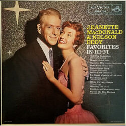 Jeanette MacDonald / Nelson Eddy Favorites In Hi-Fi Vinyl LP USED