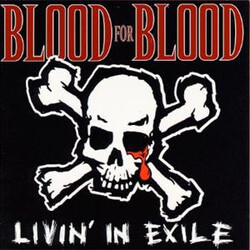 Blood For Blood Livin' In Exile USED VINYL 12INCH MINI-ALBUM