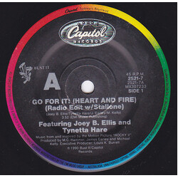 Joey B. Ellis / Tynetta Hare Go For It! (Heart And Fire) USED VINYL 7INCH 45 RPM