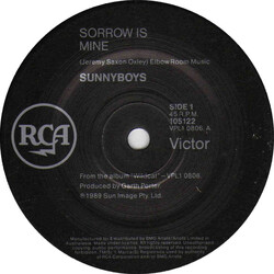 Sunnyboys Sorrow Is Mine USED VINYL 7INCH 45 RPM