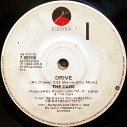 The Cars Drive USED VINYL 7INCH SINGLE 45 RPM