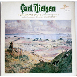 Carl Nielsen / London Symphony Orchestra / Ole Schmidt Symphony No. 3 Vinyl LP USED
