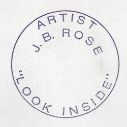 JB Rose Look Inside USED VINYL 12INCH WHITE LABEL