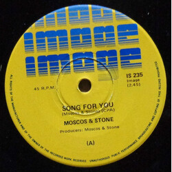 Moscos & Stone Song For You USED VINYL 7INCH 45 RPM SINGLE