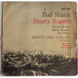 Bud Shank / Shorty Rogers Lotus Bud USED VINYL 7INCH 45 RPM EP