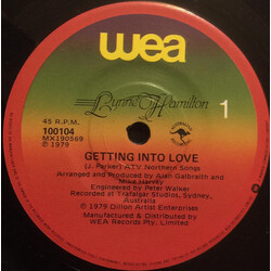Lynne Hamilton Getting Into Love USED VINYL 7INCH