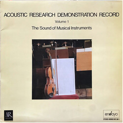 Various Acoustic Research Demonstration Record. Vol.1: The Sound Of Musical Instruments Vinyl LP USED