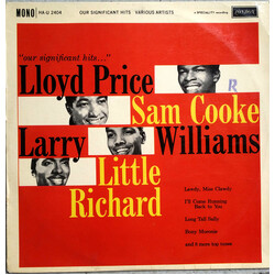 Lloyd Price / Sam Cooke / Larry Williams (3) / Little Richard Our Significant Hits Vinyl LP USED