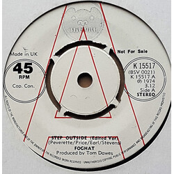 Foghat Step Outside (Edited Ver) USED VINYL 7INCH 45 RPM SINGLE PROMO
