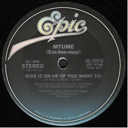 Mtume Give It On Up (If You Want To) / Mrs. Sippi VINYL 12" USED