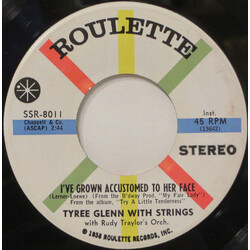 Tyree Glenn / Rudy Traylor's Orchestra I've Grown Accustomed To Her Face USED VINYL 7INCH 45 RPM STEREO