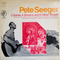 Pete Seeger 3 Saints, 4 Sinners And 6 Other People Vinyl LP USED