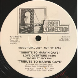 McKinley Jackson / Sylvia Robinson / Kevin Keys Tribute To Marvin Gaye Love Overture Vinyl 12" USED