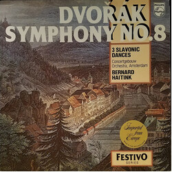 Antonín Dvořák / Concertgebouworkest / Bernard Haitink Symphony No. 8 / 3 Slavonic Dances Vinyl LP USED
