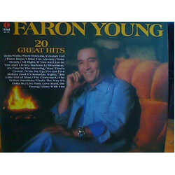 Faron Young 20 Great Hits Vinyl LP USED
