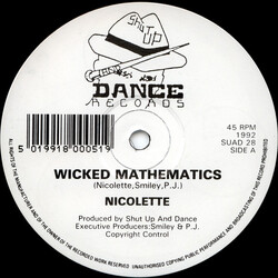 Nicolette Wicked Mathematics VINYL 12" USED