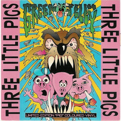 Green Jellÿ Three Little Pigs VINYL 7" USED