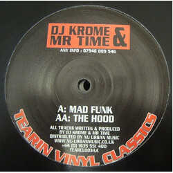 Krome & Time Mad Funk / The Hood Vinyl 12" USED